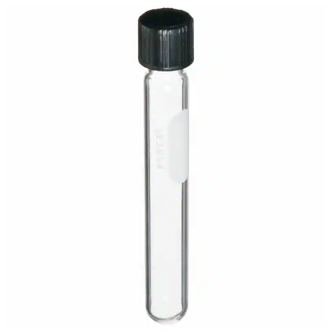 PYREX 25 ML Screw Cap Culture Tubes With PTFE Lined Phenolic Caps