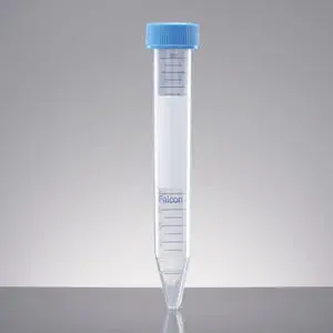 Falcon® 15 mL High Clarity PP Centrifuge Tube, Conical Bottom, with Dome Seal Screw Cap, Sterile, 50/Bag, 500/Case