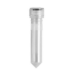 Axygen® 2.0 mL Conical Screw Cap Microcentrifuge Tube and Cap, with O-ring, Polypropylene, Clear Cap,