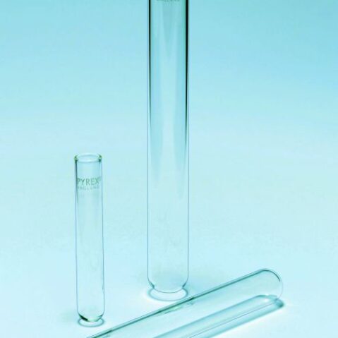 TEST TUBE PYREX GLASS LIGHT/MEDIUM WALL RIMLESS 200X24MM