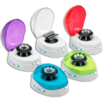 MyFuge™ Mini Centrifuge, purple lid, with 2 rotors