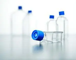 Falcon® 12.5cm² Rectangular Canted Neck Cell Culture Flask with Blue Plug Seal Screw Cap