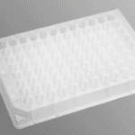 Axygen® 96-well Clear Round Bottom 550 µL Polypropylene Deep Well Plate, 10 per Pack, Nonsterile