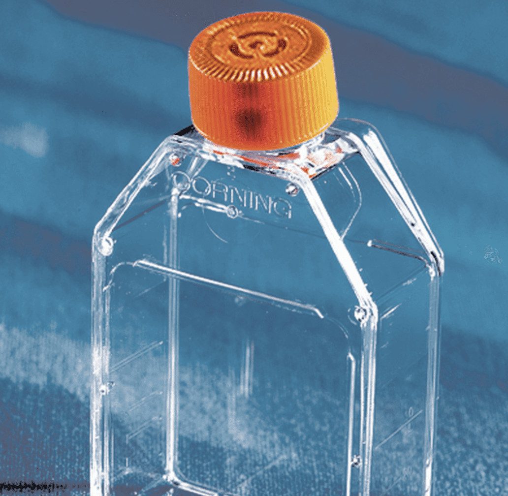 U Flask Corning® Ultra-Low Attachment 75cm² U-Flask Canted Neck Cell Culture ...
