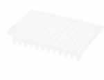 Axygen® PCR-96-FLT-W Non-Skirted 96-Well x 340µL Flat Top PCR Microplate for 0.2mL Thermal Cycler Blocks, White PP, RNase/DNase-Free, Non-Sterile