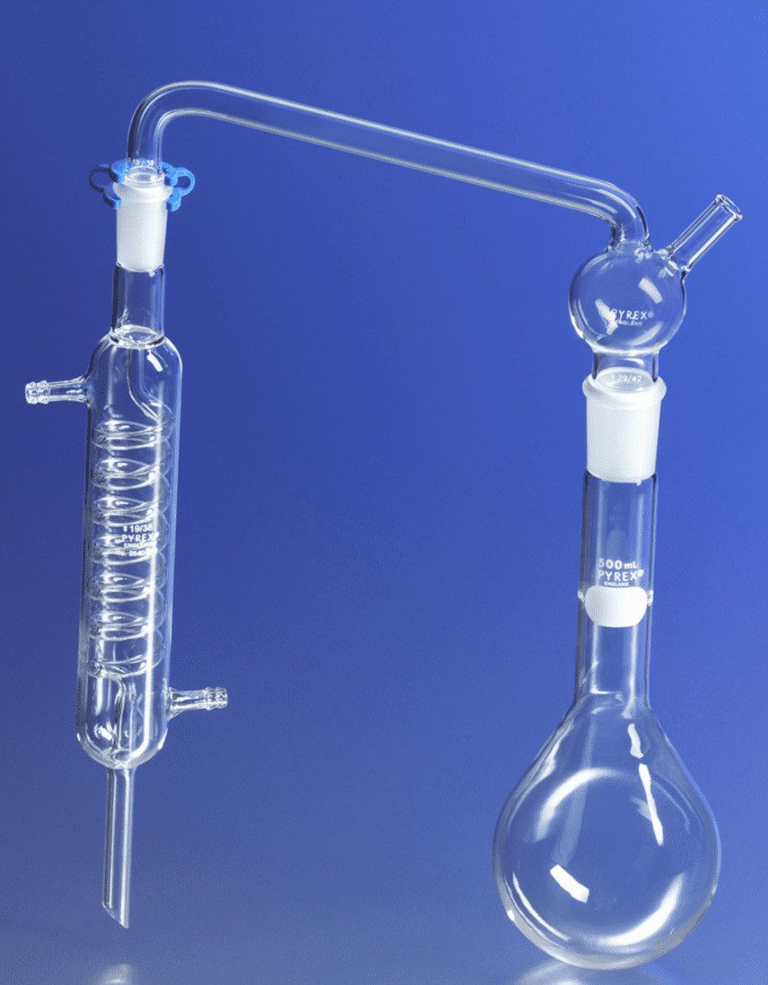 PYREX® 500 mL Kjeldahl Nitrogen Distilling Apparatus, Standard Taper Joints