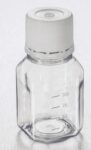 Corning® 125 mL Octagonal PET Storage Bottles with 31.7 mm Screw Caps, Sterile