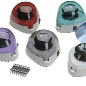 Labnet International Spectrafuge Mini Centrifuge, Red lid, 230V, UK plug