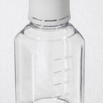 Corning® 250 mL Octagonal PET Storage Bottles with 31.7 mm Screw Caps, Sterile