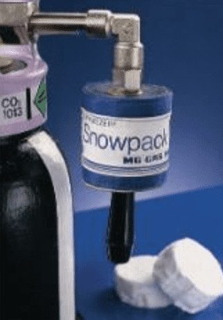 Dry ice makers, Snowpack