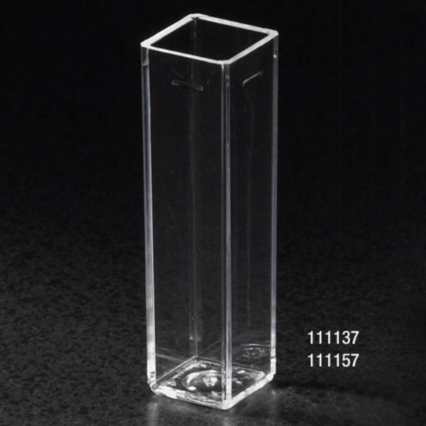 Spectrophotometer Cuvette, Polystyrene (PS)