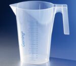 Corning® 3000 mL Beaker with Handle and Spout, Polypropylene