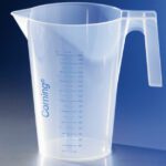 Corning® 3000 mL Beaker with Handle and Spout, Polypropylene