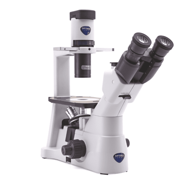 OPTIKA IM-3 INVERTED PH MICROSCOPE, 400X, LWD PLAN