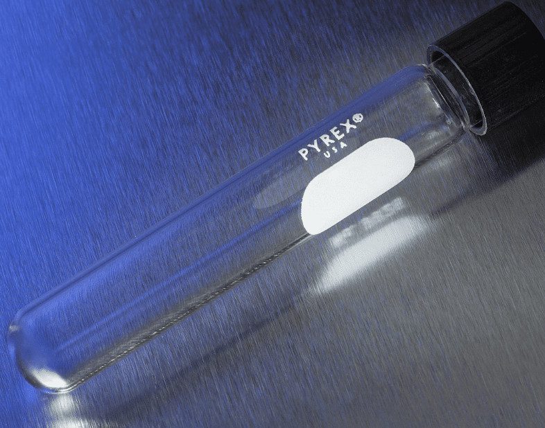 PYREX® 15 mL Screw Cap Culture Tubes with PTFE Lined Phenolic Caps ...