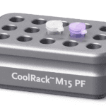 Corning® CoolRack M15-PF, Holds 15 x 1.5mL Microcentrifuge Tubes, Tapered Wells for Conical Tubes, Gray