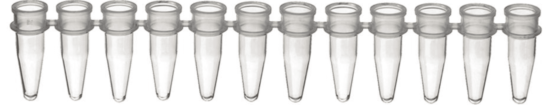 VWR TUBE PCR 8 STRIP .2ML 8-tube strips for qPCR/PCR, without caps