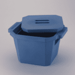Ice buckets, rectangular, with lid 4.5L