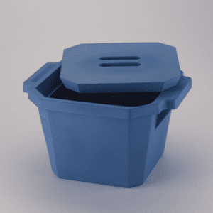 Ice buckets, rectangular, with lid 4.5L