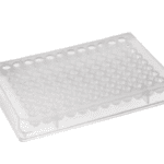 Corning® 96-well Clear Round Bottom Polyvinyl Chloride (PVC) Not Treated Microplate, 25 per Bag, without Lid, Nonsterile