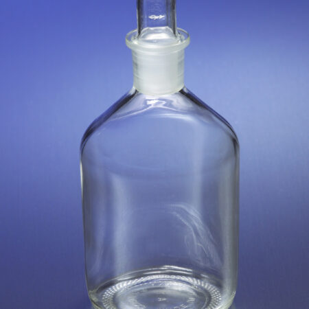 PYREX® 125 mL Narrow Mouth Reagent Storage Bottles with Standard Taper Stopper