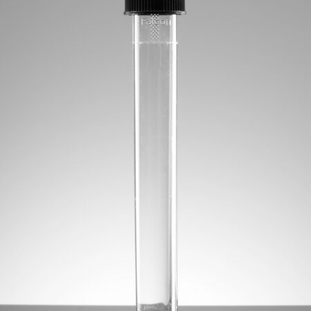 Falcon® 19 mL Round Bottom Polystyrene Test Tube, with Screw Cap, Sterile, Individually Wrapped, 500/Case