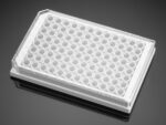 Corning® BioCoat® Poly-D-Lysine 96-well White/Clear Flat Bottom TC-treated Microplate, with Lid, 5/Case