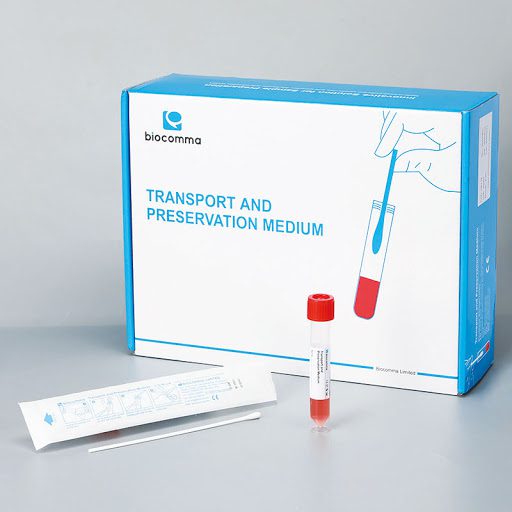 VTM 1*Non-inactivated virus sampling tube(10 mL), containing 3 mL preservation medium ,1* pp rayon swab *(extra Nasal Swab)