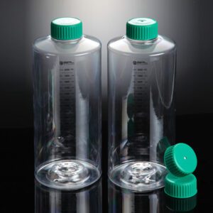 Roller Bottle, PS/HDPE, Smooth Surface Type, 850㎠, Plug Cap, TC treated, Sterile