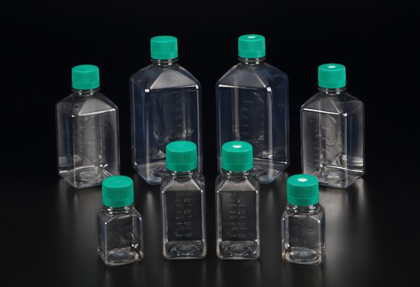 SPL Cell Culture Bottle, PET/HDPE, Plug Cap, 250ml, Sterile