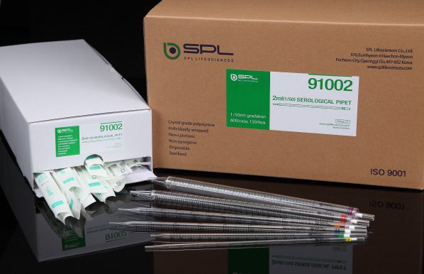 SPL Serological Pipette 50ml, Purple, Individual, Sterile to SAL10-6