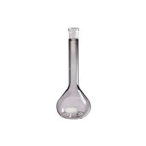 PYREX® 50 mL Class A Volumetric Flask with Polyethylene Standard Taper Stopper