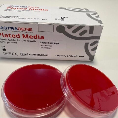 AG- Sheep  Blood Agar (10 Plates per Box)