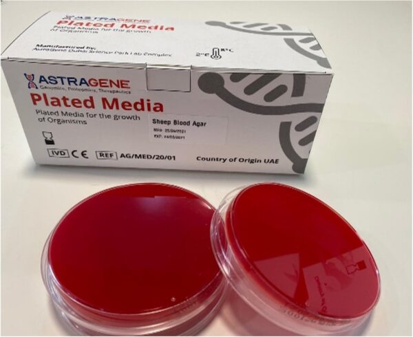 AG- Sheep  Blood Agar (10 Plates per Box)