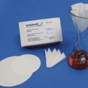 VWR®, Qualitative filter papers,FILTERPAPER QUALITATIVE 410, SLOW, 2 μM PARTICLE RETENTION, 90 MM 1 * 100 items