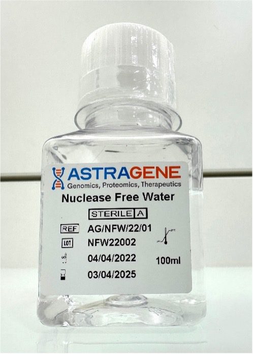 AstraGene- Nuclease Free Water 100 ml