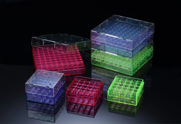 Cryo Box, PC, 3 colors, 5x5 (25holes)