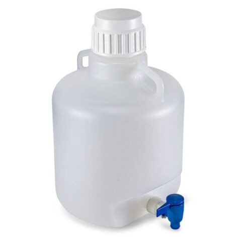 Diamond® RealSeal™ Round HDPE Carboys with Spigot