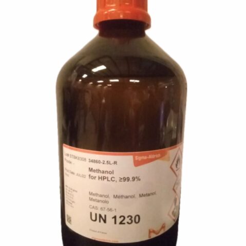 Methanol for HPLC, =99.9% 2.5L