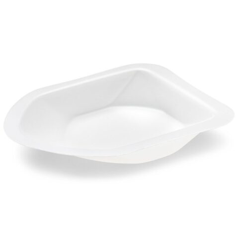 Weighing Boat, Plastic, with Pour Spout, Antistatic, 57 x 44 x 8mm, PS, White, 10mL