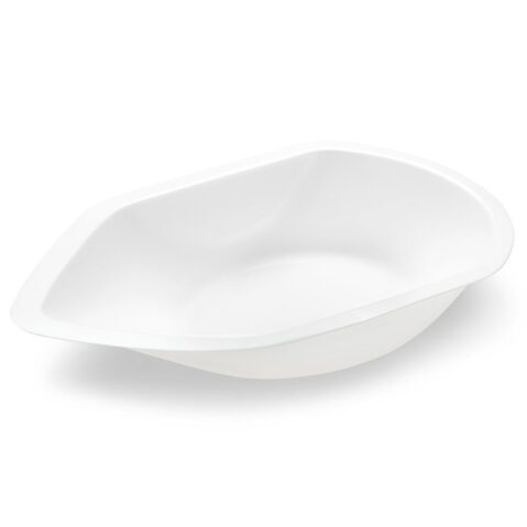 Weighing Boat, Plastic, with Pour Spout, Antistatic, 137 x 89 x 25mm, PS, White, 140mL