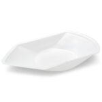 Weighing Boat, Plastic, with Pour Spout, Antistatic, 191 x 121 x 25mm, PS, White, 270mL