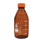 Graduated Reagent Bottle, Amber, 1000 ml