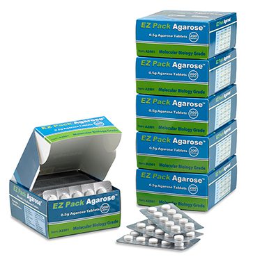 EZ Pack‚ Agarose Tablets, 1000/pk (500g)