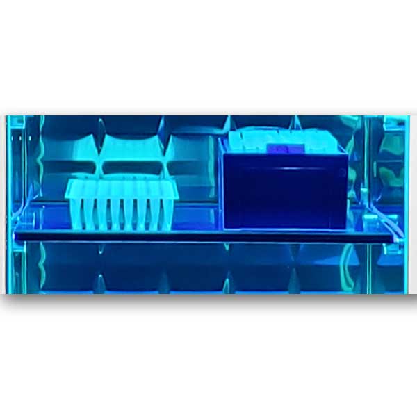 Optional UVC Transparent shelf