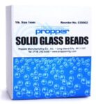 Chemical Glass Beads, Propper Manufacturing 3mm