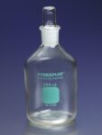 PYREXPLUS® 125 mL Narrow Mouth Reagent Storage Bottles with Standard Taper Stopper 12/Cs