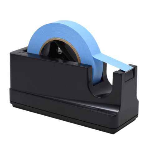 Labeling Tape Dispenser, Weighted, for 500" or 60yd