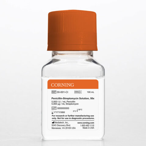 Corning® 100 mL Penicillin-Streptomycin Solution, 100x