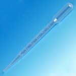 Transfer Pipet, 7.0mL, Large Bulb, Graduated to 3mL, 155mm, STERILE, Individually Wrapped, 100/Bag, 4 Bags/Case